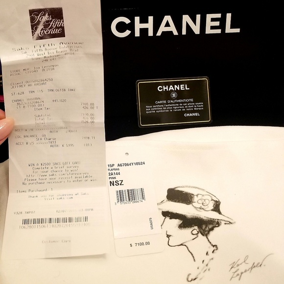 Rare & Authentic Chanel hot pink python handbag - Picture 7 of 8